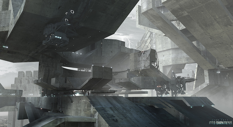 Illustration for article titled Stunning Star Trek Into Darkness concept art shows starships at war